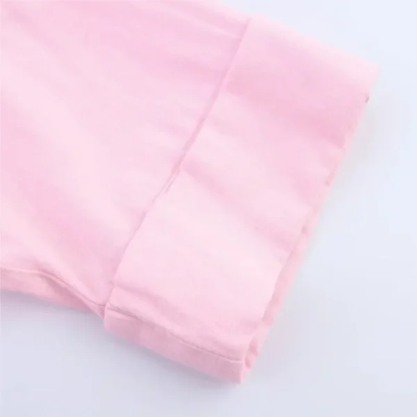 Women’s Linen Shirt Wide Sleeve Asymmetric Hem V-Neck Blouse - Image 5